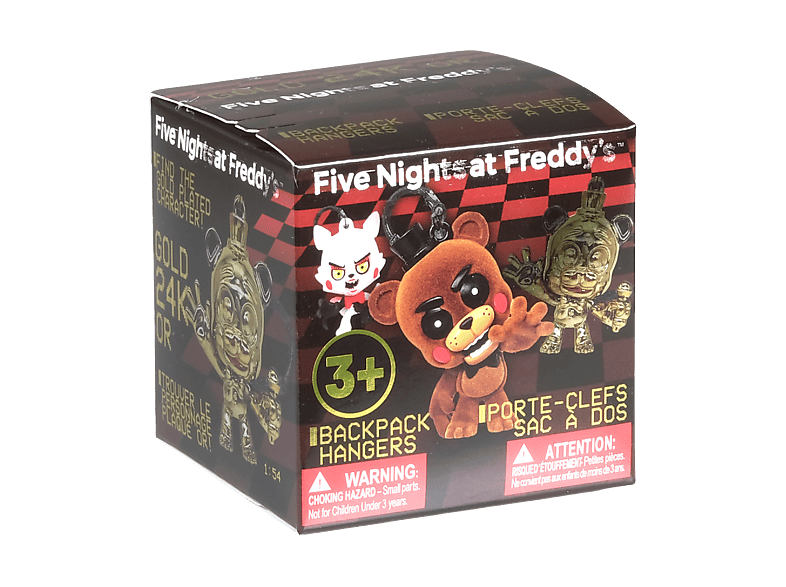 Magicbox Five Nights at Feddy's Backpack Hangers S2 Colgadores de mochila 5.5 cm de alto Caja con figura sorpresa