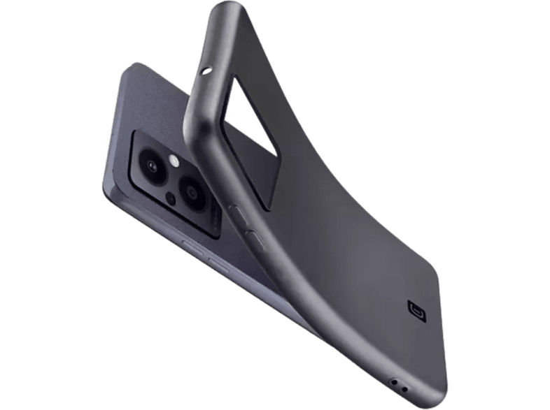 Cellular Line MOODOPPOREN8LK Oppo Reno 8 Lite 5G Goma blanda Trasera Negro