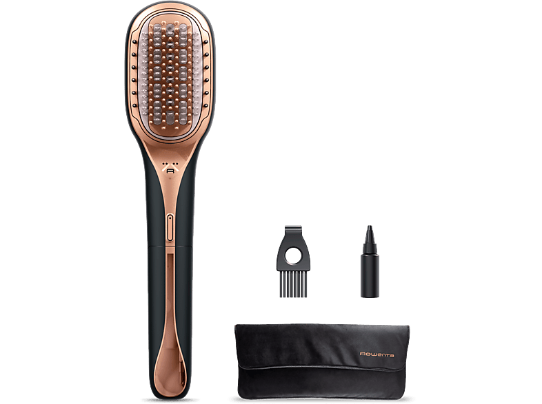 Rowenta Hair Therapist™ CF9940F0 Repara la fibra capilar Tecnología Thermal Care Revestimiento Keratin Negro