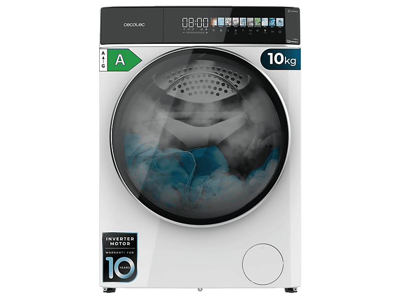 Cecotec Bolero DressCode 10900 Autodose Inverter FullColor A 1400 rpm Pantalla táctil Motor Inverter Plus Multicolor