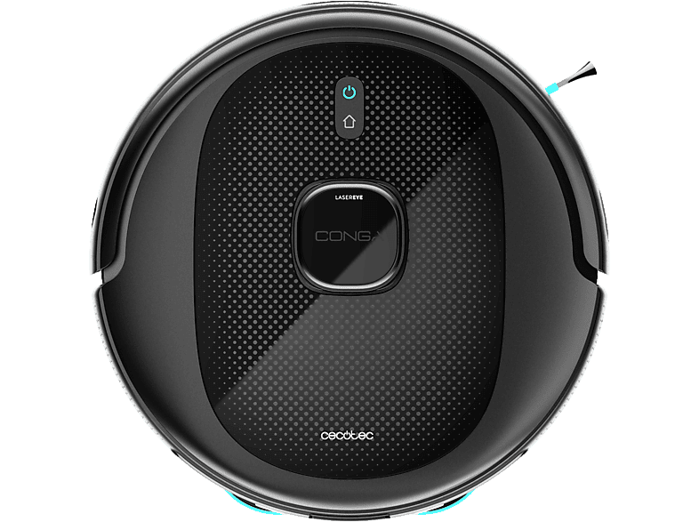 Cecotec Conga 9590 Spin Revolution Ultra Power 4 en 1 Navegación láser Mopas giratorias 10 kPa 240 min Wi-Fi Black