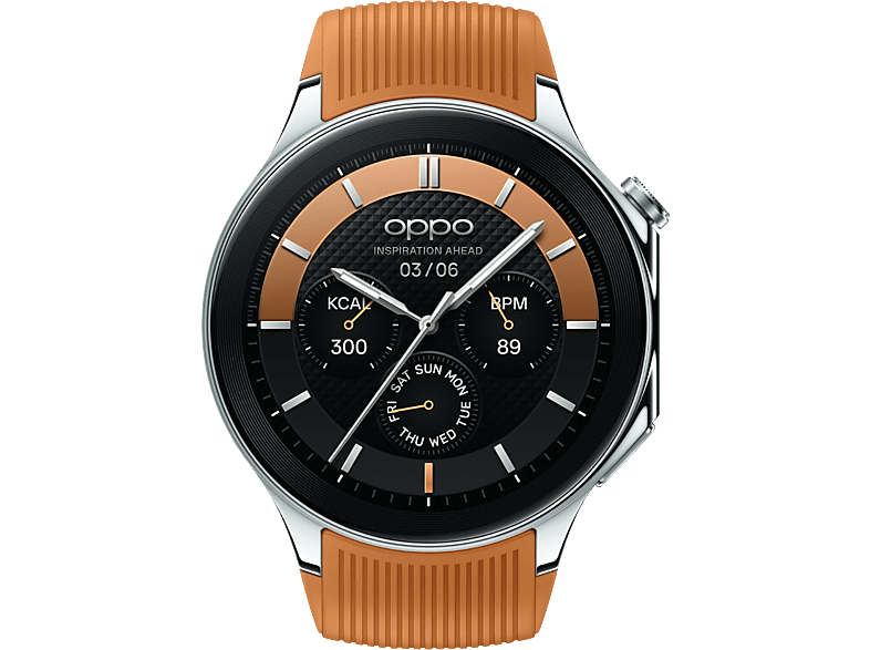 OPPO Watch X 1,43” AMOLED Autonomía de hasta 12 días Snapdragon W5 Gen 1 32 GB 2 GB RAM Mars Brown