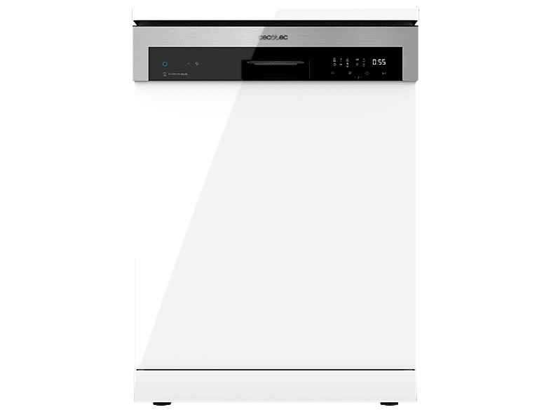 Cecotec Bolero Aguazero 6500 C 15 servicios 6 programas 60 cm Dual Zone Wash Auto Open Motor Inverter Plus White