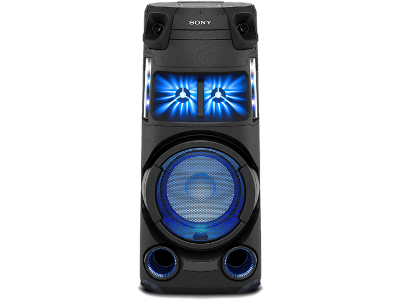 Sony MHC-V43D.CEL 4.1 Canales Iluminación ambiental Karaoke Bluetooth Mega Bass Radio Negro