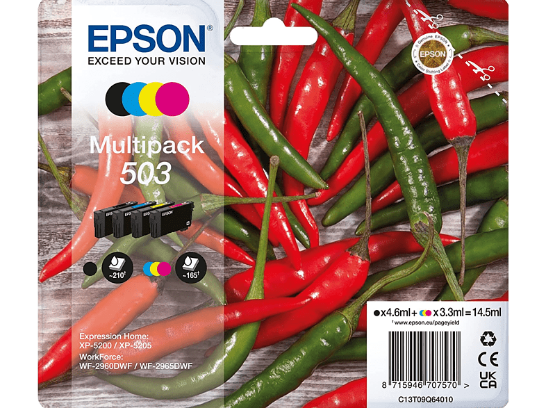 Epson 503 INK Multipack 4 Colores