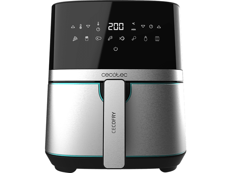 Cecotec Cecofry Full Inox 5500 Pro 1700 W 8 Modos 5.5 l Plata