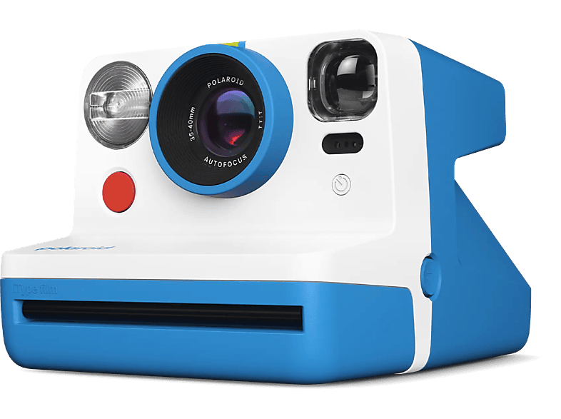 Polaroid Now Generation 2 Flash preciso Exposición doble Batería recargable Azul