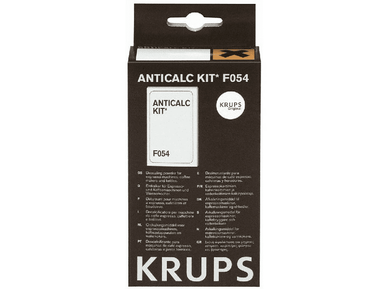 KRUPS F 054001 B KIT DESCALCIFICACION Compatible con cafeteras y hervidores