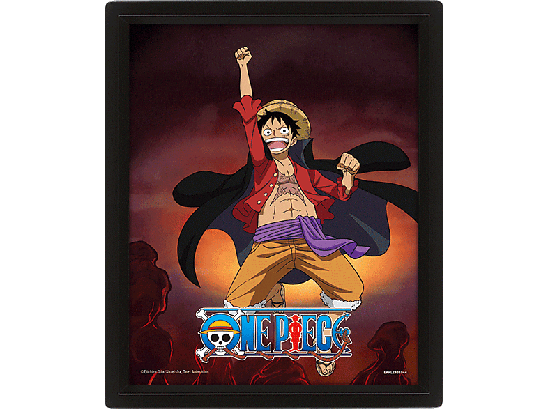 Sherwood One Piece - Luffy into 5th Gear Enmarcado Licencia oficial One Piece