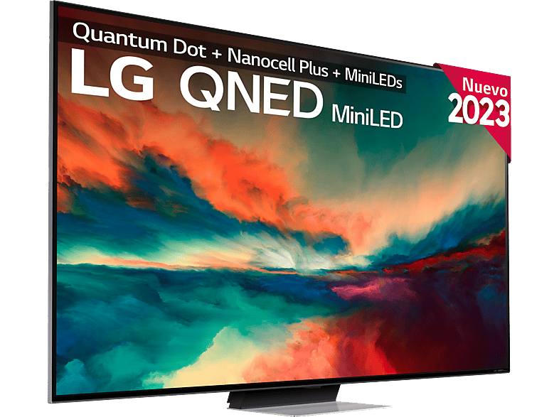 LG 86QNED866RE UHD 4K Procesador Inteligente α7 4K Gen6 Smart TV DVB-T2 (H.265) Negro