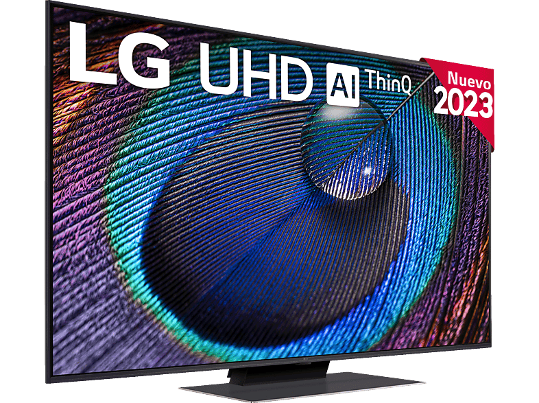 LG 50UR91006LA UHD 4K Inteligente α5  4K Gen6 Smart TV DVB-T2 (H.265) Azul Ceniza