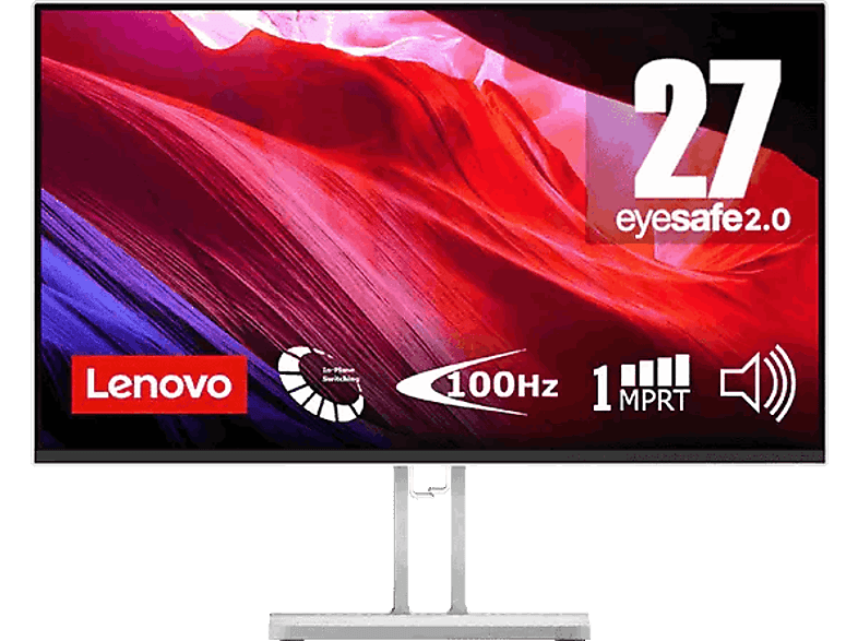 Lenovo L27i-4A 27 Full-HD 6 ms 100 Hz 2x HDMI® 1.4 1x VGA Altavoces Integrados Gris