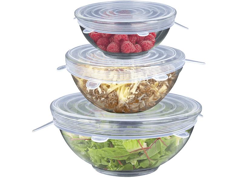 CMP Paris CMPKB5938 3 tapas flexibles Silicona Transparent
