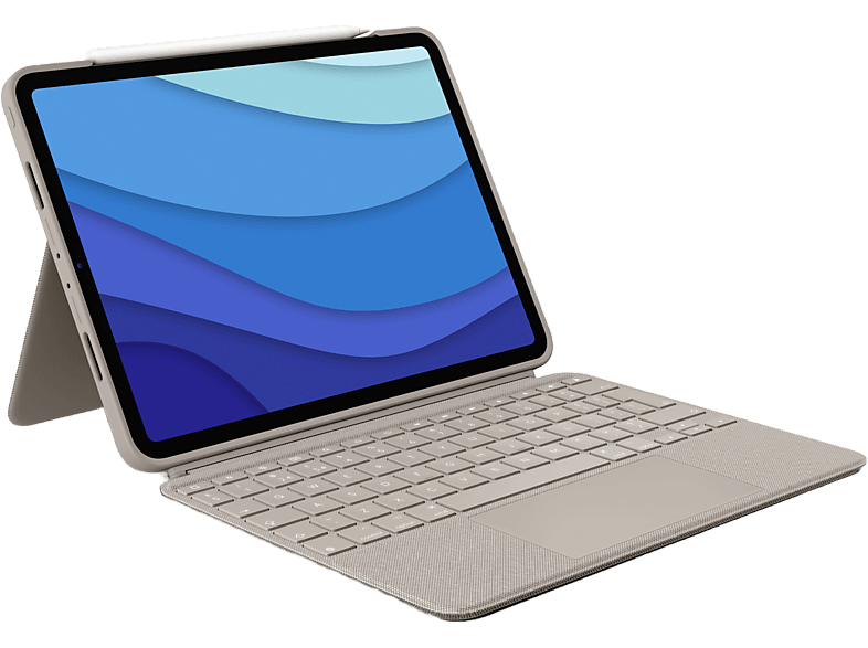 Logitech Combo Touch para iPad Pro de 12,9” (5ª y 6ª gen) iPad Pro de 11” (1ª 2ª 3ª y 4ª gen) iPad Air (4ª y 5ª gen) Arena