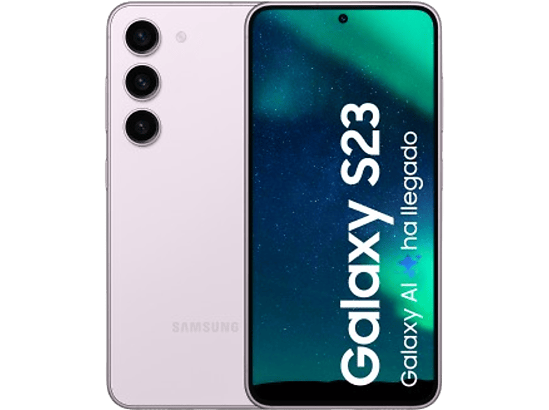 Samsung Galaxy S23 5G Misty Lilac 128GB 8GB RAM 6.1 FHD+ Qualcomm Snapdragon 3900mAh Android 13