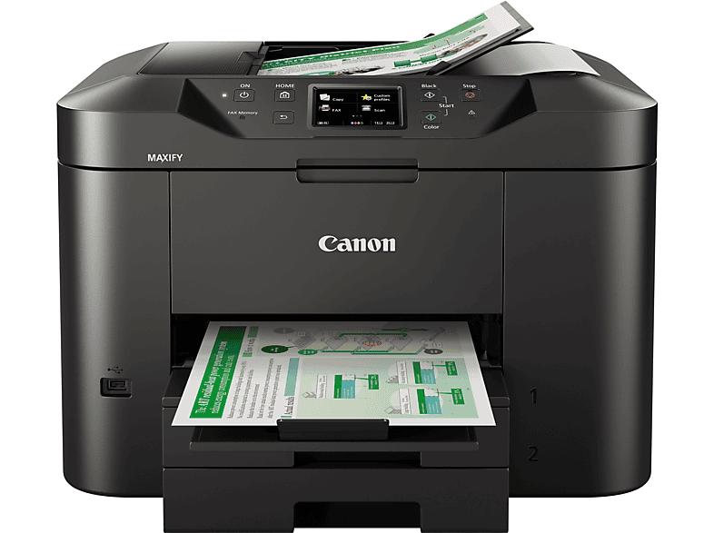 Canon Maxify MB2750 600 x 1200DPI Inyección de tinta A4 24ppm Wifi