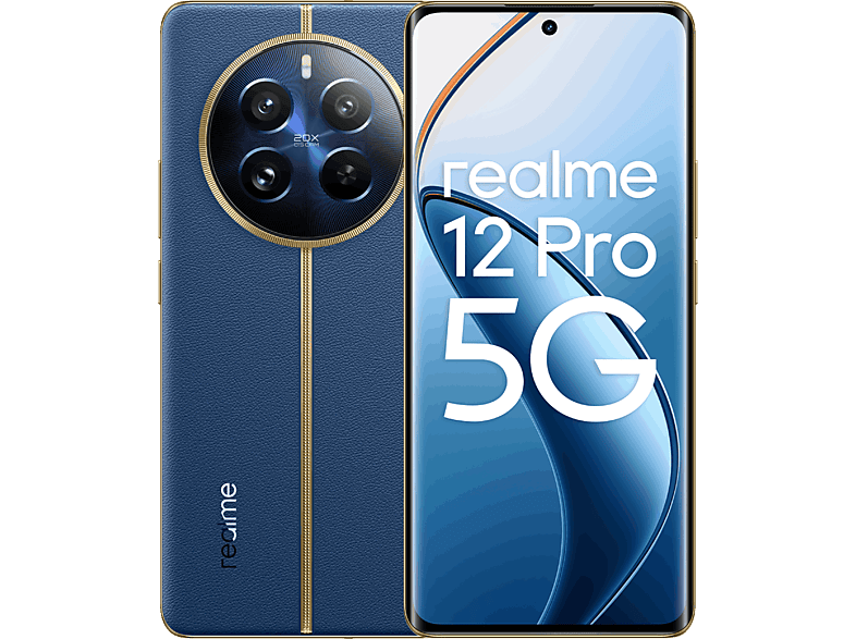 realme 12 Pro Azul 256 GB 12GB RAM 6.7 OLED FHD+ Snapdragon® 6 Gen 1 5G 5000mAh Android