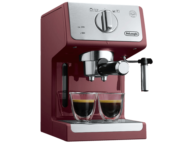 De Longhi ECP33.21.R 1100W 15 bares 1.1 L Sistema Cappuccino Rojo