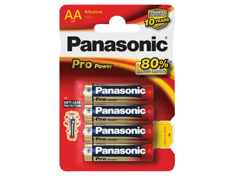 Panasonic LR6 Pro Power 4 uds