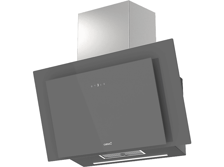 Cata THALASSA PRO 800GGR 6 Niveles de Extracción 842 m³/h 80 cm Ancho Tira LED Temporizador Gris