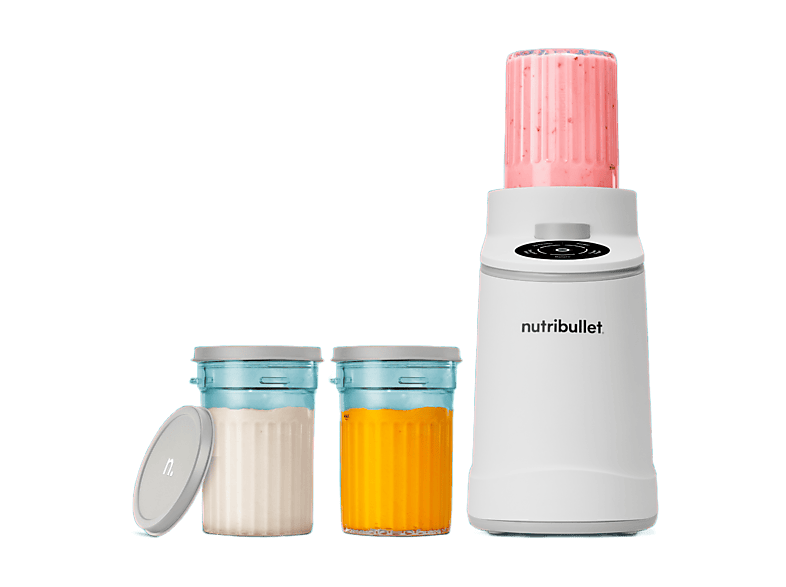 nutribullet Chill™ 500W 0.47 l 3 tarrinas de 500ml Cuchillas de acero inoxidable Blanco