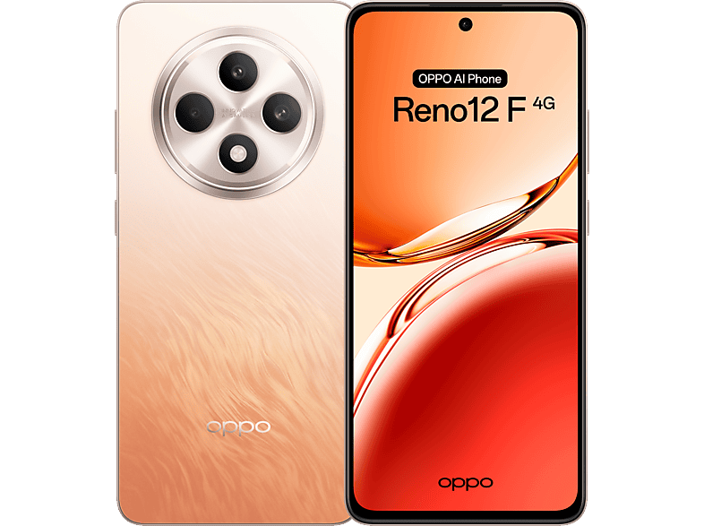 OPPO Reno 12 F 4G 256 GB 8 GB RAM 6.67 AMOLED Full HD+ 120 Hz Qualcomm® Snapdragon 685 5000 mAh Amber Orange Android