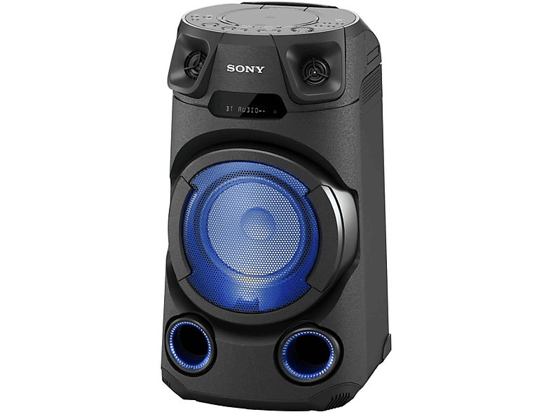 Sony MHC-V13 150 W Con Antena FM+Control Remoto Bluetooth Iluminación LED Negro