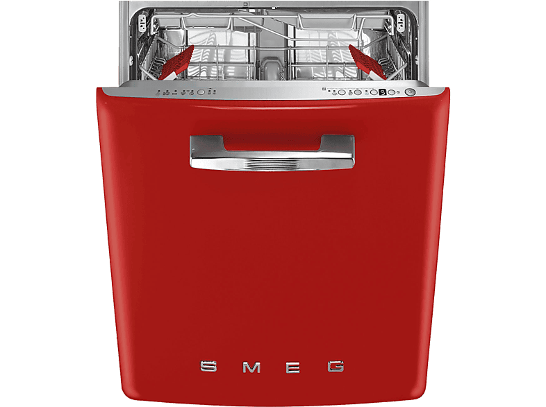 Smeg STFABRD3 13 cubiertos 11 Programas 59.8 cm de ancho Rojo