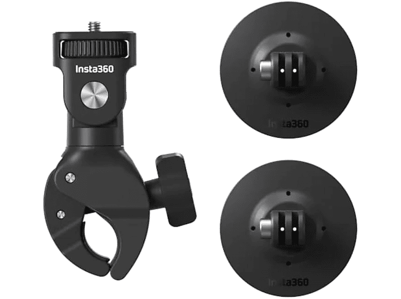 Insta360 CINSAAVY Montaje en Moto Negro