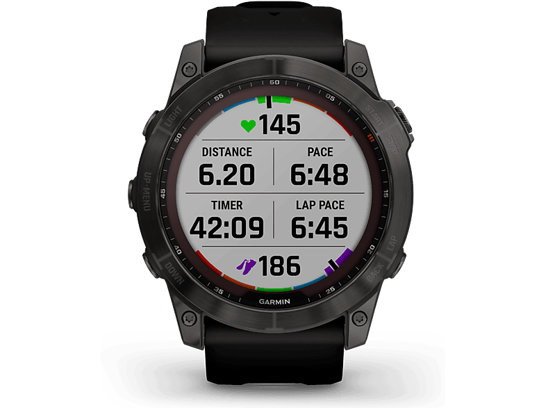 Garmin Fenix 7X Zafiro Edición Solar Carbón 26 mm 1.4 Autonomía 28 días