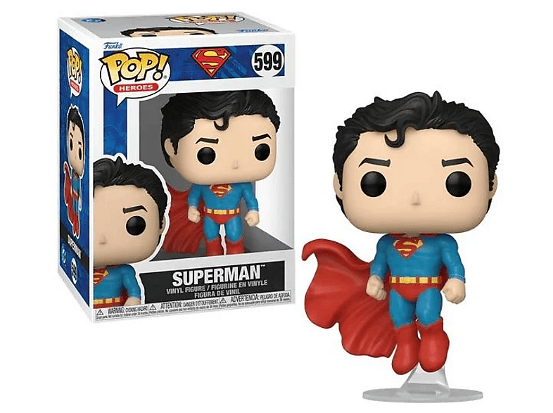 Heroes: Superman Vinilo 9 cm