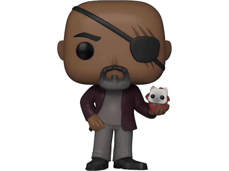 The Marvels: Nick Fury Vinilo 9.5 cm Multicolor