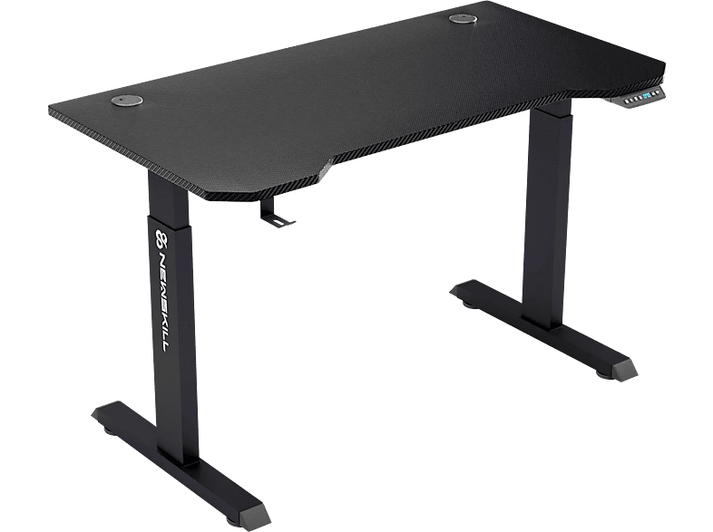 Newskill Belenor PRO MFD + Metal Ajustable en Altura 72-122 cm Soporte Auriculares Negro