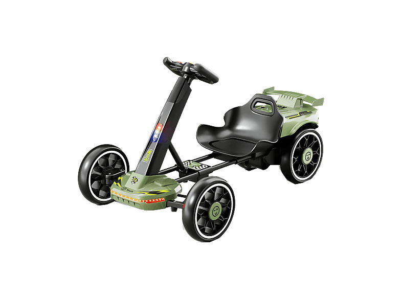Youin SC1005 5 km/h Carga máx. 30 kg 2h Autonomía De 3-8 Años Mando a Distancia Plegable Doble Motor Música Negro y verde