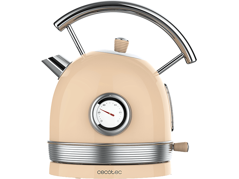 Cecotec Thermosense 420 Light Beige 2200 W 1.8 l Base 360º Acero inoxidable Light Beige