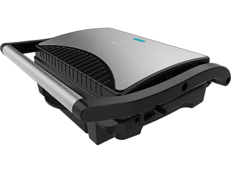 Cecotec Rock’nGrill 1000 Dark 1000 W Antiadherente Altura adaptable Dark Inox