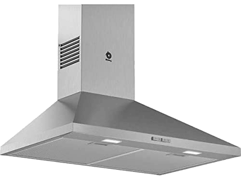 Balay 3BC676MX Decorativa Iluminación LED 600 m3/h Filtro aluminio Inox