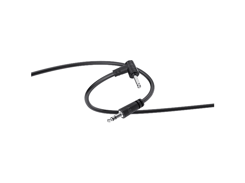 ISY IAU-1030 0.5 m Conector en ángulo 90 grados Negro