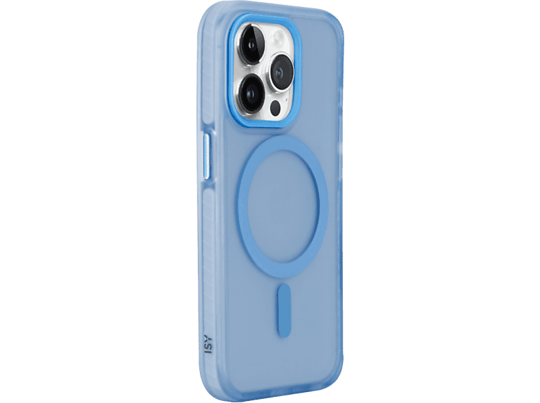 ISY ISC 2448 Compatible con MagSafe Para iPhone 15 Pro Azul