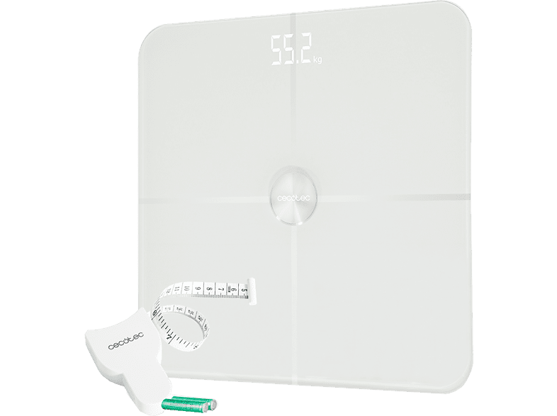 Cecotec Surface Precision 9600 Smarth Healthy Peso máximo 180 kg Graduación 100g Blanco