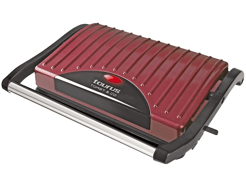 Taurus 968.399 TOASTandCO Potencia 700W Material antiadherente Plancha superior