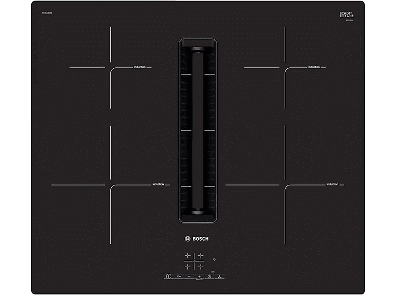 Bosch PIE611B15E 4 zonas Inducción 17 niveles Función Sprint Negro