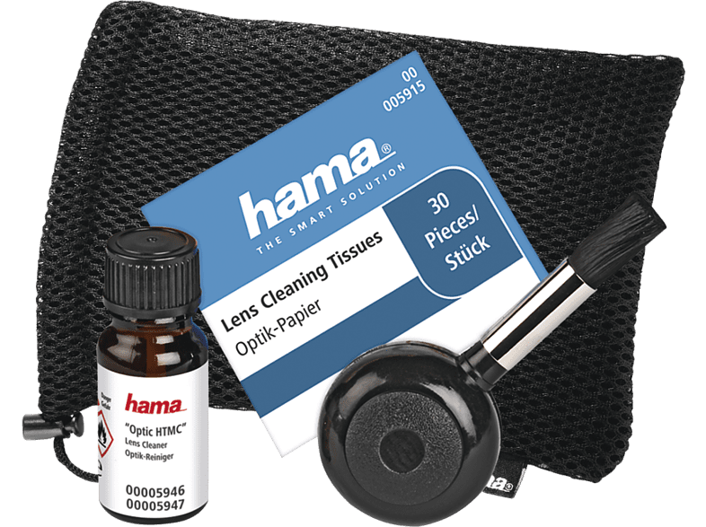 Hama 00005947 Para cámara Incluye cepillo de aplicación con soplador de aire Negro