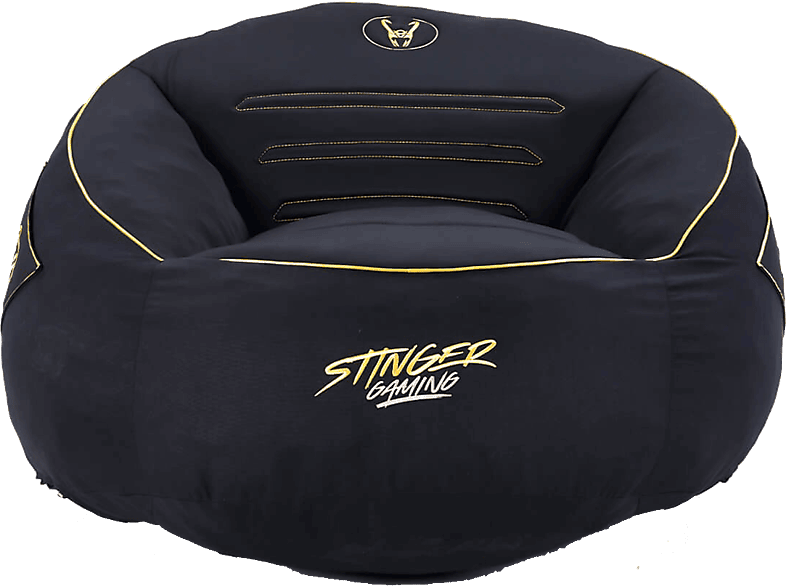 Woxter Stinger Tela hidrófuga Doble costura seguridad Cremallera seguridad Múltiples compartimentos Black & Golden