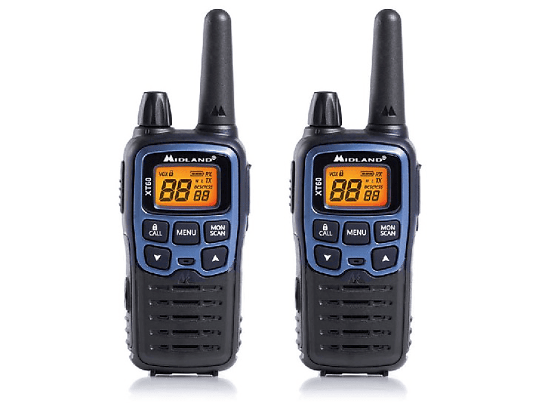 Midland XT60 24channels 446.00625 - 446.0937MHz Negro Azul