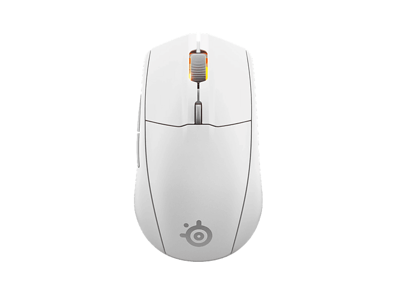 SteelSeries Rival 3 Wireless Gen 2 2,4GHz / Bluetooth 18000 ppp Blanco