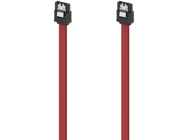 Hama 00200739 Serial-ATA III 6 Gbit/s 45 cm Rojo
