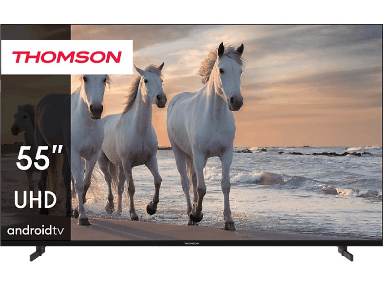 Thomson 55UA5S13 UHD 4K ARM CA55 Quad core Smart Android TV Dolby Vision Negro
