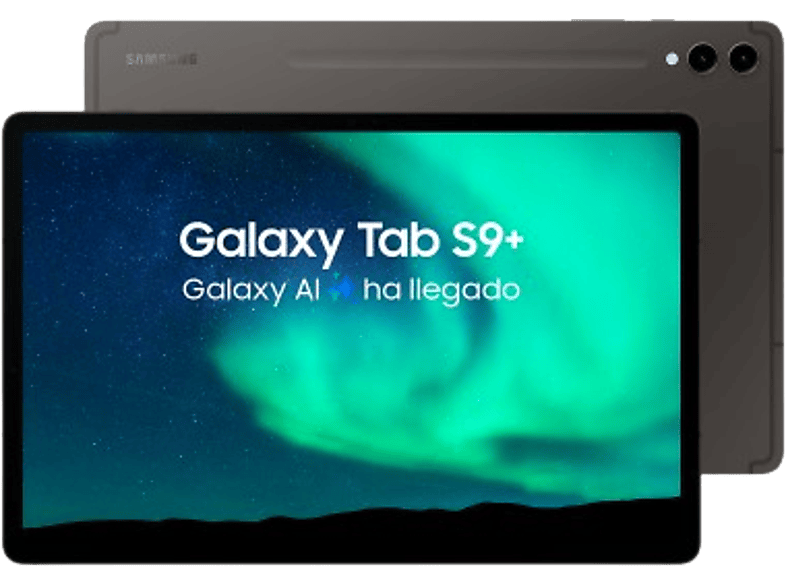 Samsung Galaxy Tab S9 Plus 5G 256GB 12GB RAM Gris 12.4 Snapdragon 8 Gen 2 Android 13
