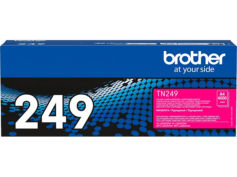 Brother TN-249M 4000 páginas Magenta